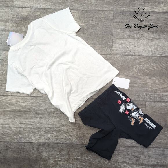 Disney Minnie Mouse Shorts Set Size 4 - Picture 3 of 3